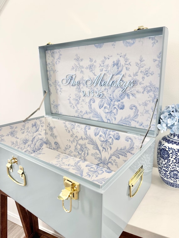Keepsake Trunk for Sister in Law Gift for Couple Memory Box for