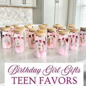 Pre-Filled Party Favors Bags For Teen Girls - Spa/Pamper Theme, Birthday Gifts
