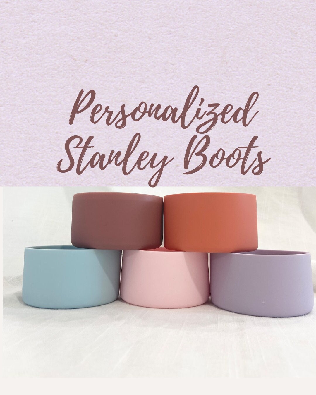 PERSONALIZED Stanley Boot Engraved Stanley Tumbler Cup Boot Etsy