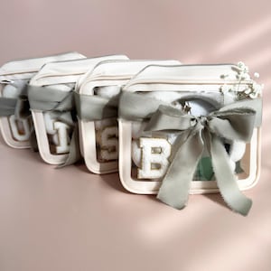 Clear Bag for Bridal Party Thank You Gift Bag for Sage Wedding Dusty Green Bridal Shower Favor for Golf Bachelorette Party Bridesmaid Gifts