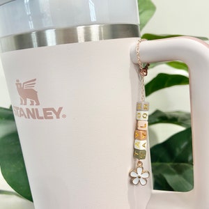 Personalized Stanley Tumbler Charm Tumbler Stanley Cup Accessory