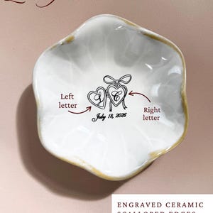 Bride ring dish personalized jewelry holder for engagement gift wedding day keepsake gift to bride from mom best friend engagement party gift bridal shower present engraved ring dish for bride to be elegant jewelry holder for wedding morning bride accessory tray custom name ring dish wedding keepsake jewelry storage gift engagement ring holder newly engaged woman unique wedding gift idea bride proposal gift from maid of honor timeless engagement ring tray for bride to be wedding box ring dish