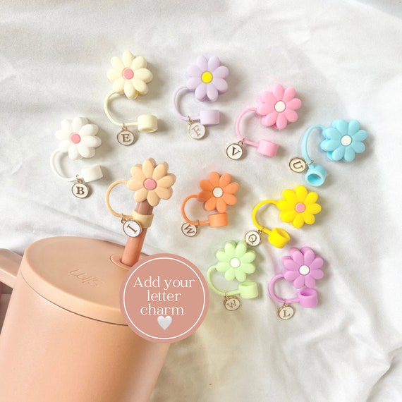 Simple Modern Accessory Straw Cap Topper Water Bottle Tumbler Cup Drink Cover  Simple Modern Dust Cover Straw Tumbler Cover Daisy Straw Cover 