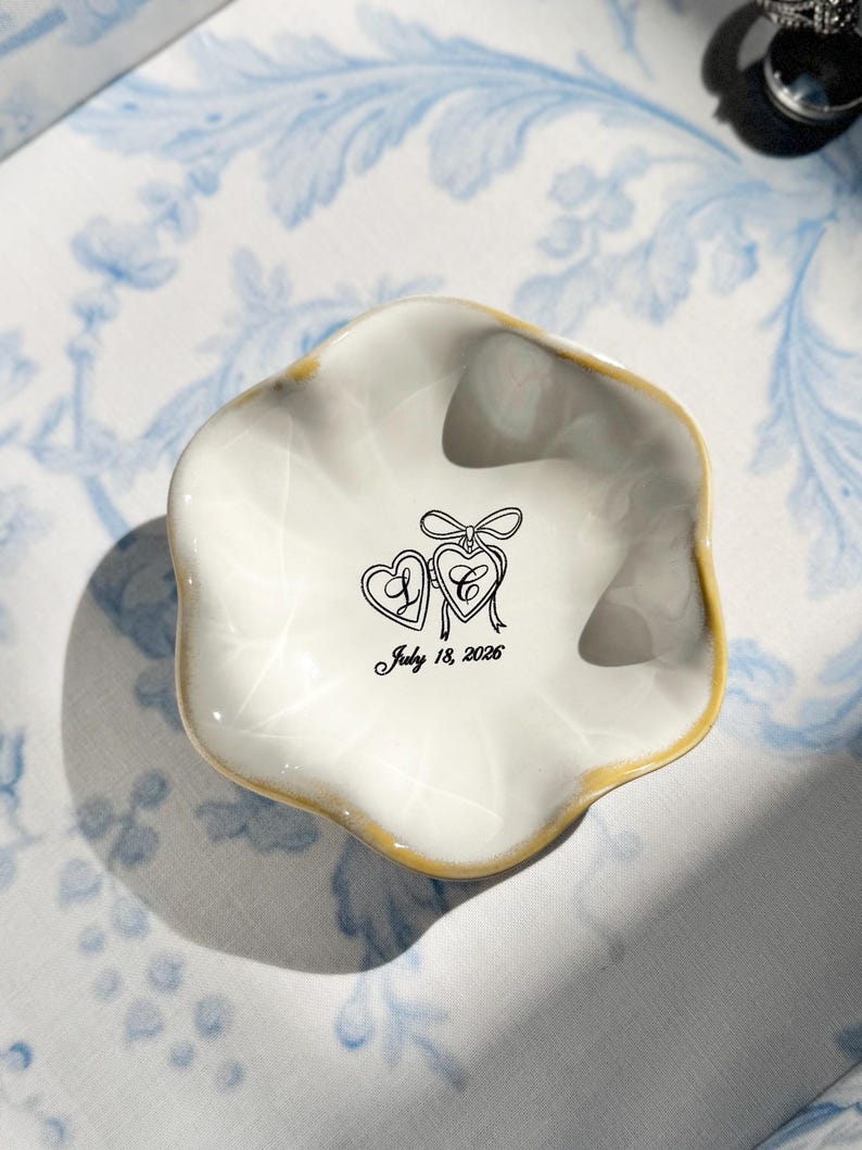 Bride ring dish personalized jewelry holder for engagement gift wedding day keepsake gift to bride from mom best friend engagement party gift bridal shower present engraved ring dish for bride to be elegant jewelry holder for wedding morning bride accessory tray custom name ring dish wedding keepsake jewelry storage gift engagement ring holder newly engaged woman unique wedding gift idea bride proposal gift from maid of honor timeless engagement ring tray for bride to be wedding box ring dish