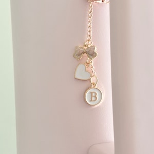 RF REENFAYA Cup Charm Keychain Set - 26 A-Z Letters With Gold Chain, Stanley/Yeti Tumbler Accessories - View #7