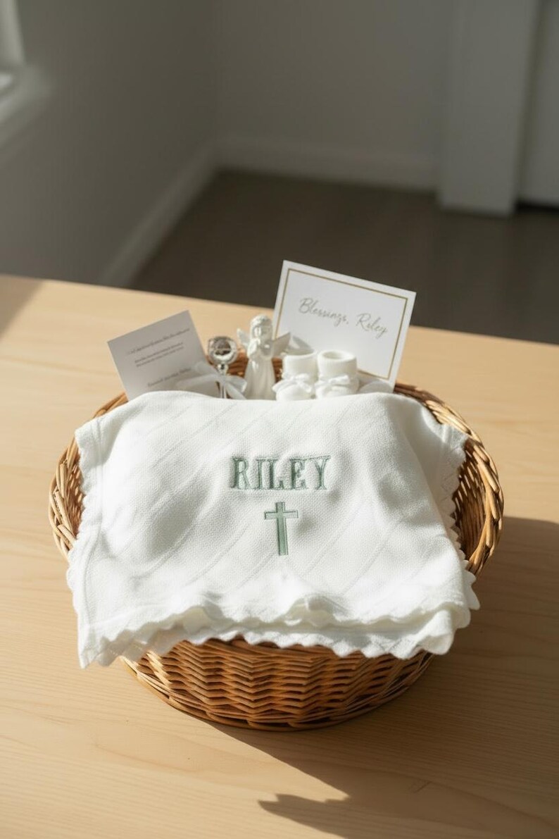 Here are 500-character long-tail SEO keywords with no commas:  personalized baptism baby blanket personalized christening blanket for baby girl embroidered baptism blanket for granddaughter cross baby blanket from godmother baptism gift for granddaughter christening gift for baby girl personalized religious baby gift first birthday keepsake blanket newborn baptism keepsake gift godmother gift for baby girl embroidered cross blanket personalized baby keepsake christening gift for baby girl gift
