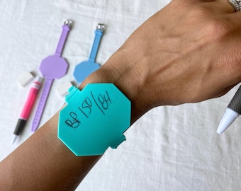 Note Wristband Erasable Set Nurse Gift Wrist Notepad for New Nurse RN Graduatiom Gift for Bulk Nurse Appreciation Week Medical Staff Gifts