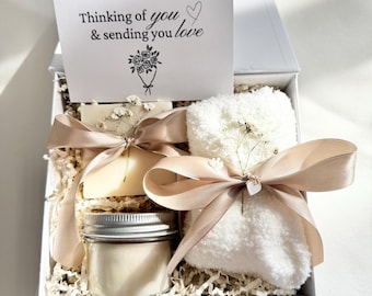 After Miscarriage Gift Care Package for Mom Pregnancy Loss Bereavement Gift for Sister Sympathy Gift Set After Baby Loss Grief Gift for Her