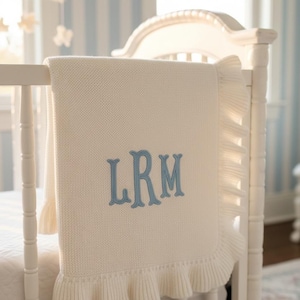 embroidered baby blanket personalized infant gift monogram newborn blanket for grandson custom baby shower keepsake gift for new mom personalized nursery throw blanket newborn crib decor custom embroidered baby blanket monogram newborn keepsake baby throw blanket custom crib bedding gift idea embroidered newborn swaddle blanket personalized baby room decor baby blanket Embroidered Custom Blanket for Baby Boy Ivory Blanket Name Baptism Grandbaby Gift Newborn Baby Shower Keepsake Gift New Baby