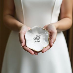 Bride ring dish personalized jewelry holder for engagement gift wedding day keepsake gift to bride from mom best friend engagement party gift bridal shower present engraved ring dish for bride to be elegant jewelry holder for wedding morning bride accessory tray custom name ring dish wedding keepsake jewelry storage gift engagement ring holder newly engaged woman unique wedding gift idea bride proposal gift from maid of honor timeless engagement ring tray for bride to be wedding box ring dish