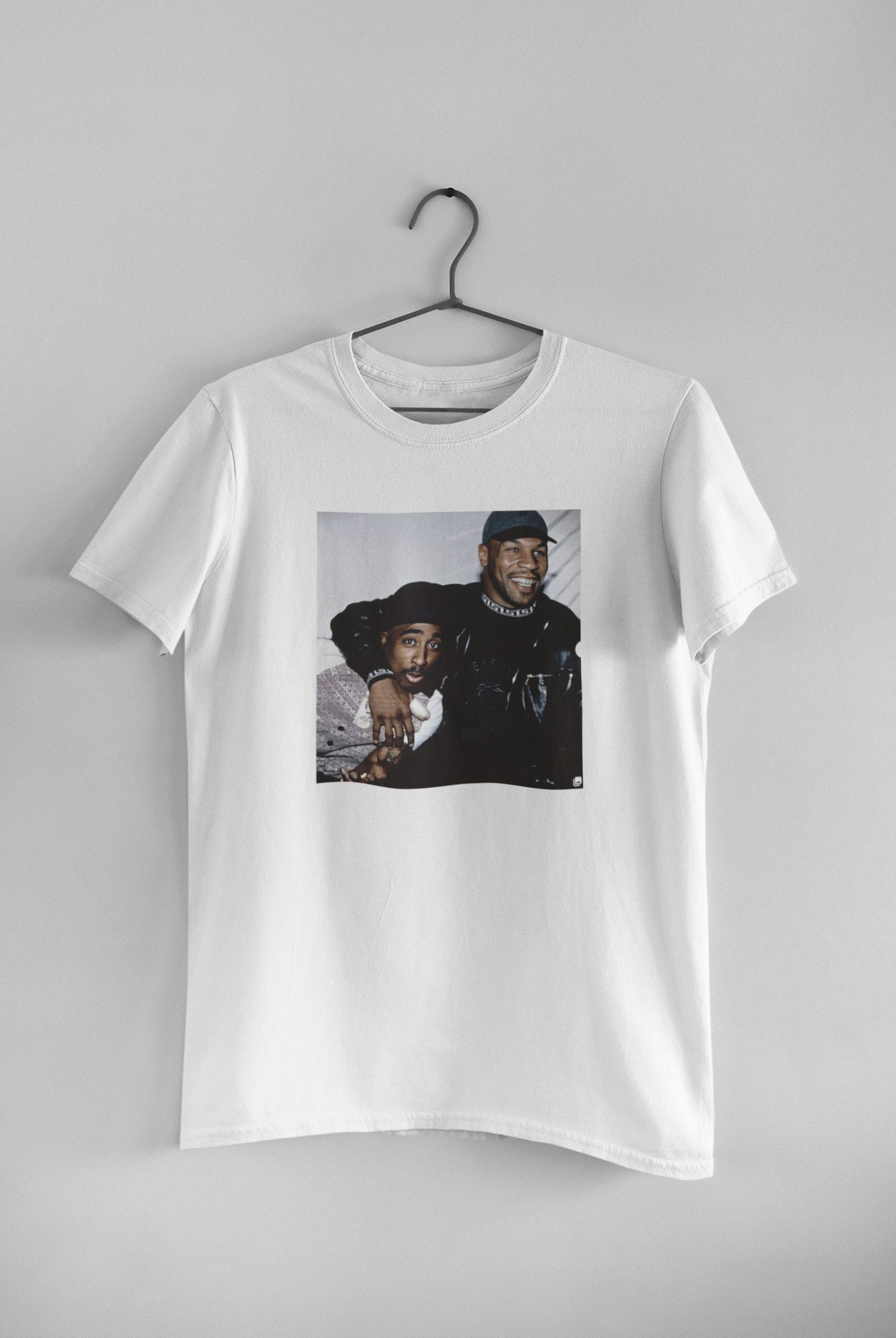 Discover Mike Tyson and Tupac Shakur rare t shirt - IRON MIKE - iconic - classic - legend - vintage - 100% cotton t shirt