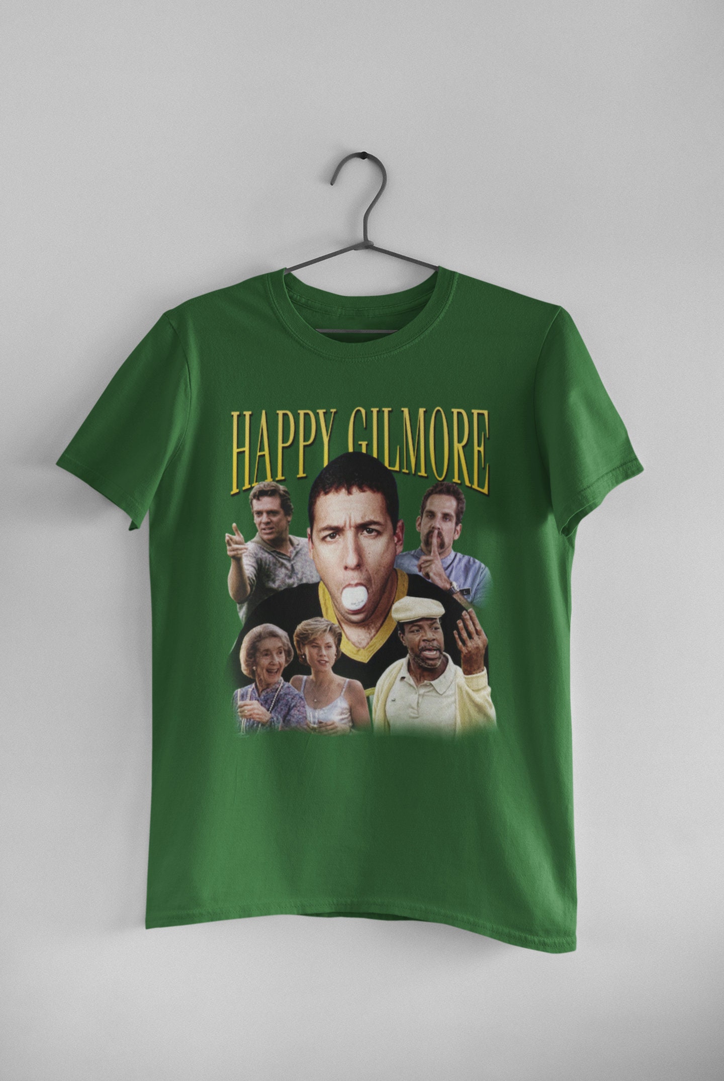 Discover Happy Gilmore t shirt, Adam Sandler, Shooter McGavin