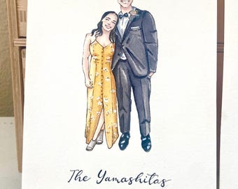 Custom Watercolor Portraits