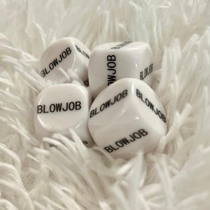 All Blowjob Sex Dice, Bachelor gift, Bachelorette gift