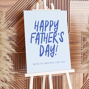 Fathers Day event sign