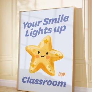 Under The Sea Classroom Decor Positive Classroom Decoration Motivational Classroom Poster Pastel Classroom Decor Classroom Management