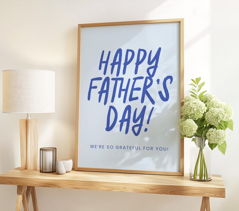 Fathers Day Welcome Sign