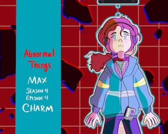 ST4 Max Vecna'd (Abnormal Things) Keychain & Sticker