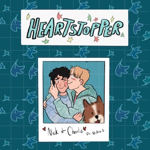 Heartstopper Nick&Charlie Polaroid Sticker