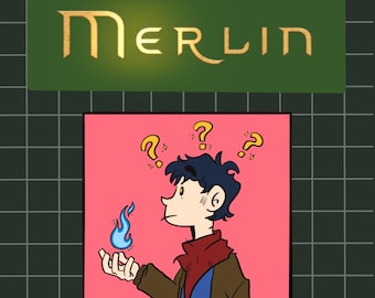 Merlin Confused Sticker