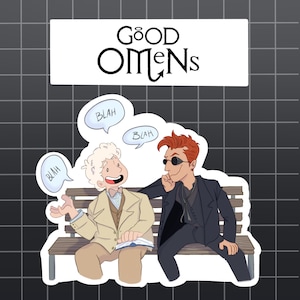 Good Omens (Aziraphale & Crowley Bench)