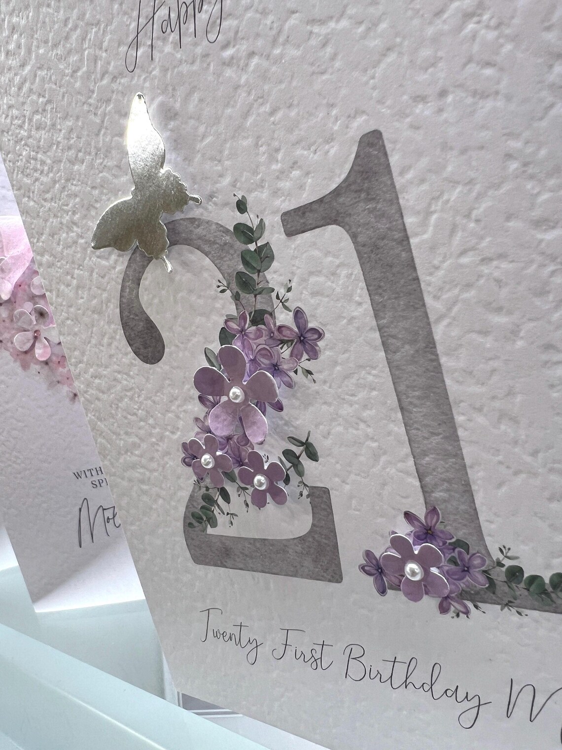21st Birthday Card, Twentyfirst Birthday Card, 21st Card, Happy 21st ...