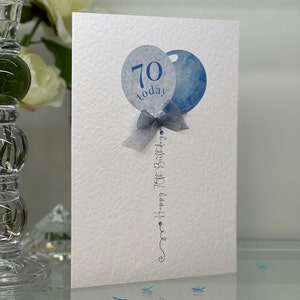 70. Geburtstagskarte, Siebziger Geburtstagskarte, 70. Karte, 70. Karte, Luxus 70. Karte, Meilenstein Geburtstag, Freund 70er, Bruder 70.