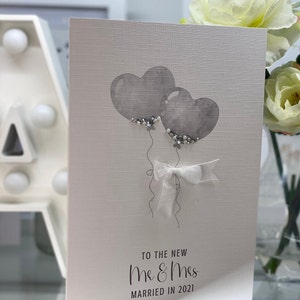 Hochzeitskarte, Hochzeitskarte, Braut & Bräutigam, Besondere Hochzeitskarte, 3D Hochzeitskarte, Andenken Hochzeitskarte, Luxus Hochzeitskarte