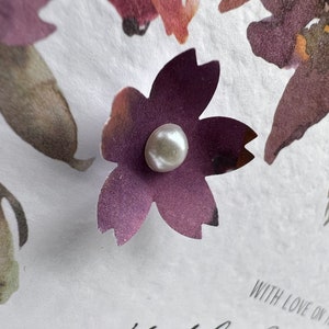 Carte du 30e anniversaire, carte du trentième anniversaire, 30e carte, carte Happy 30th, carte 30e luxe, souvenir 30e, fleurs 3D, anniversaire d’automne