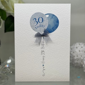 Carte de 30e anniversaire, Carte du trentième anniversaire, 30e carte, 30e carte masculine, 30e carte de luxe, anniversaire marquant, Ami 30e, papa 30e, frère