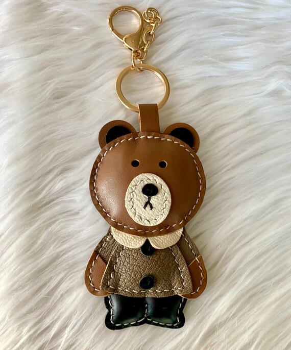 Louis Vuitton Monogram Bear Bag Charm - Brown Keychains