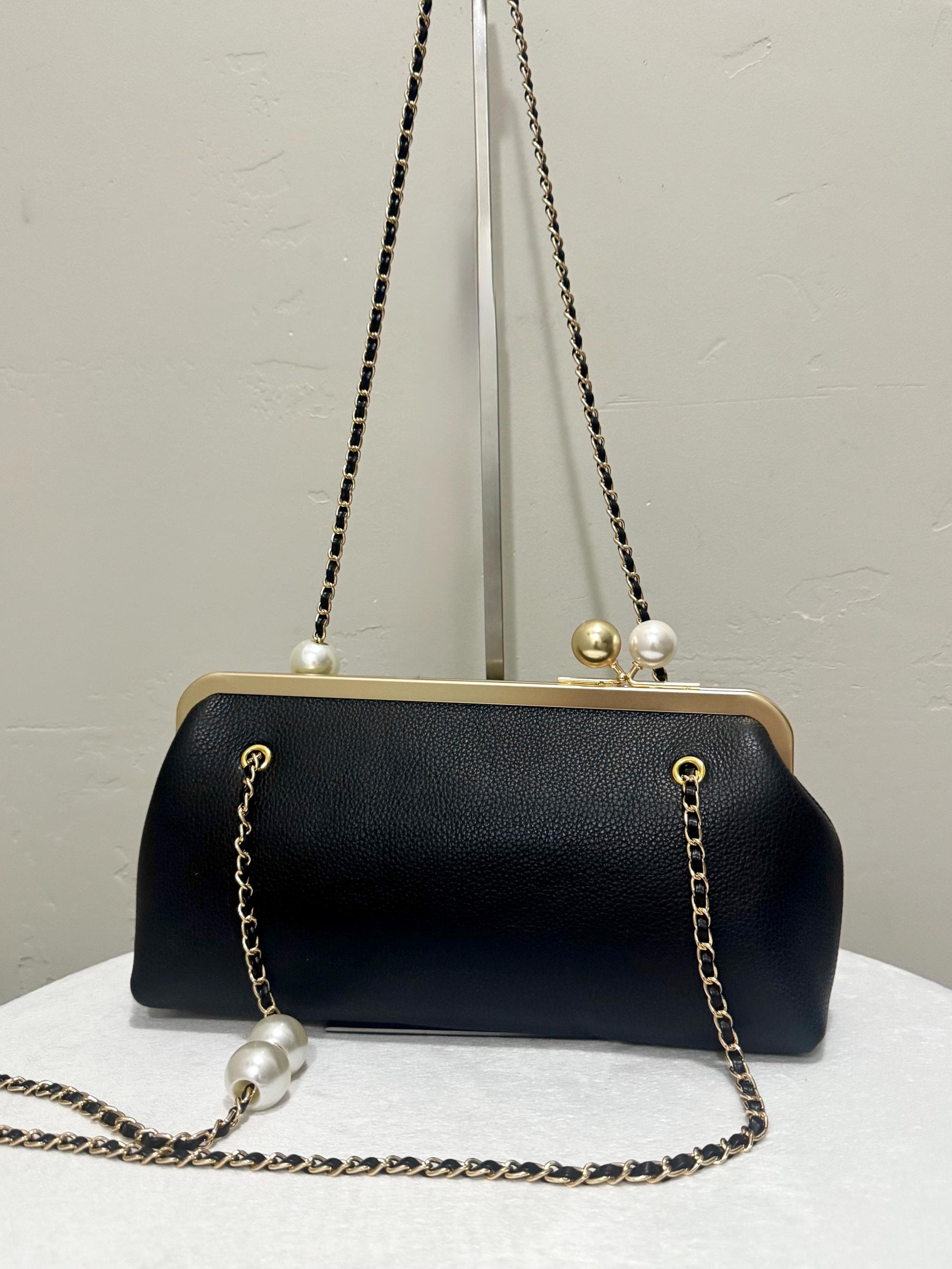 Pearl Kisslock Bag - Etsy