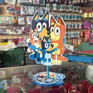 Bluey Wooden Centerpiece