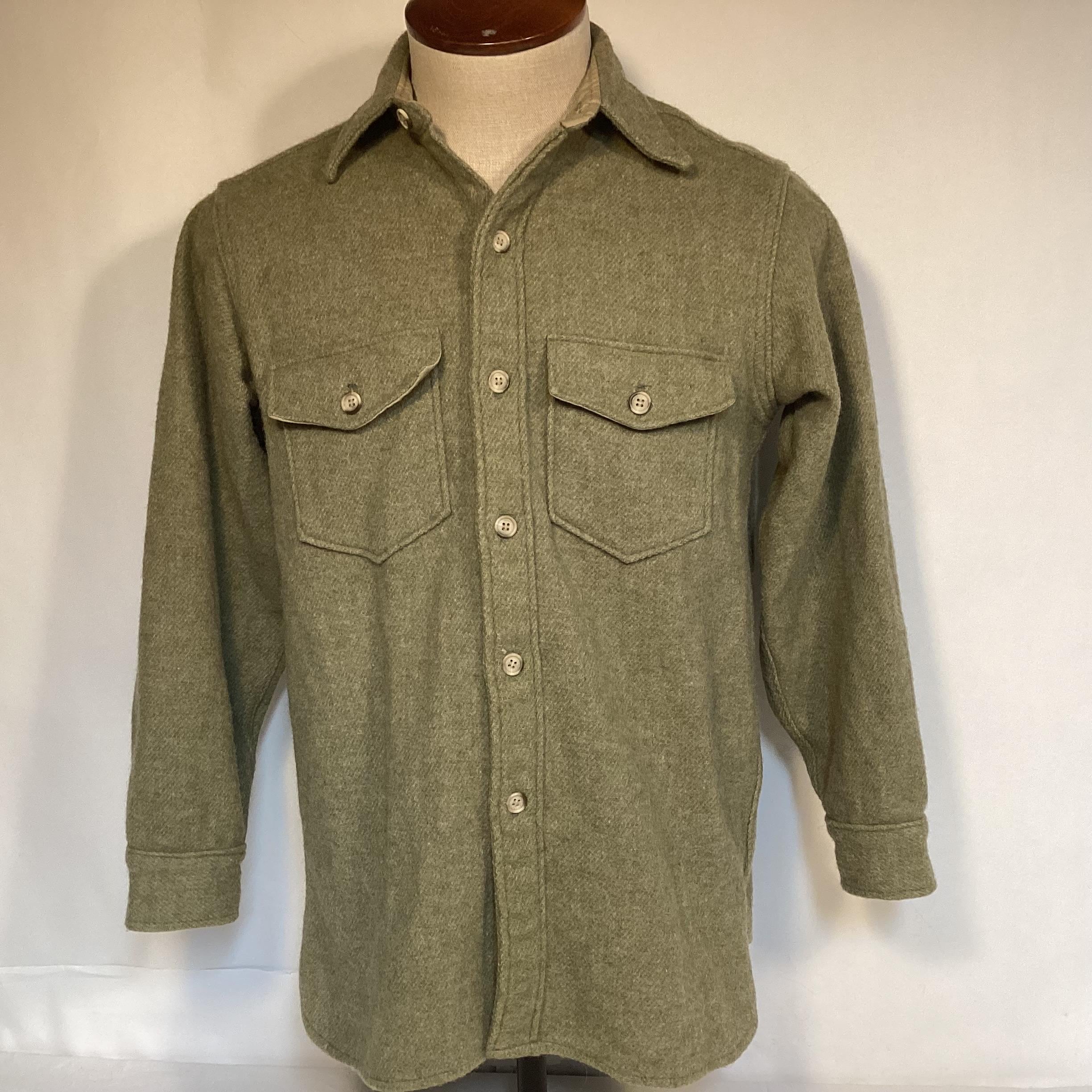 割引購入 Vintage 70's Medium Size Men's Jacket Shirt Tweed Woolrich ジャケット・アウター