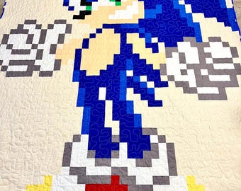 Patrón de edredón sónico