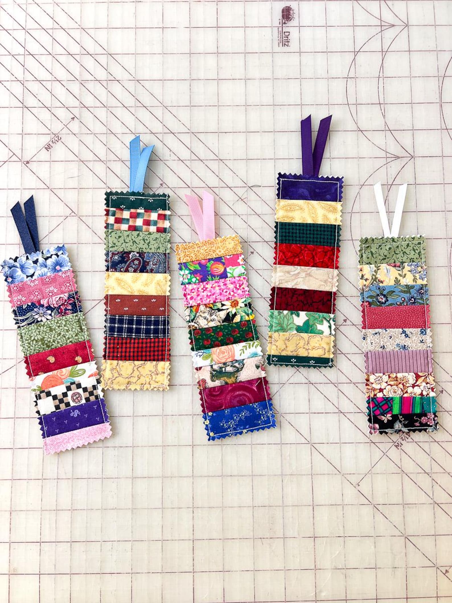 Fabric Bookmark Pattern - Etsy