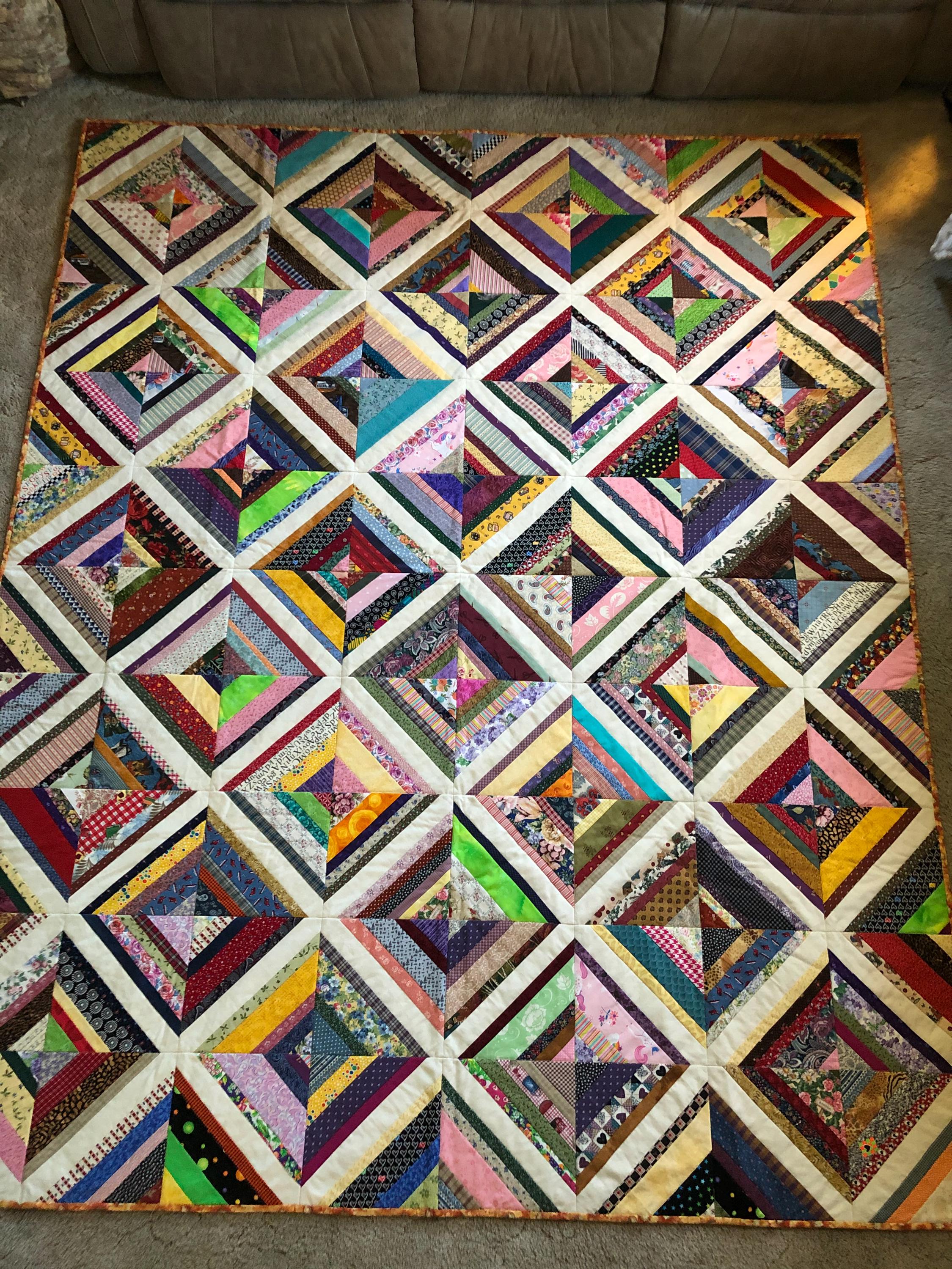 Printable String Quilt Patterns String Quilt Pattern - Etsy
