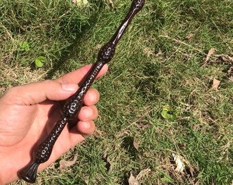 Handmade Wooden wands, black elder wood, The Elder Wand, Elder Magic Wand, Witch's Wand, The best gift for Everyone, zauberstab