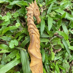 Unfinished Magic Wand,Unfinished Dragon Wand, Wooden Magic Wands,Wooden Wand,Wooden Hand-Carved Wand