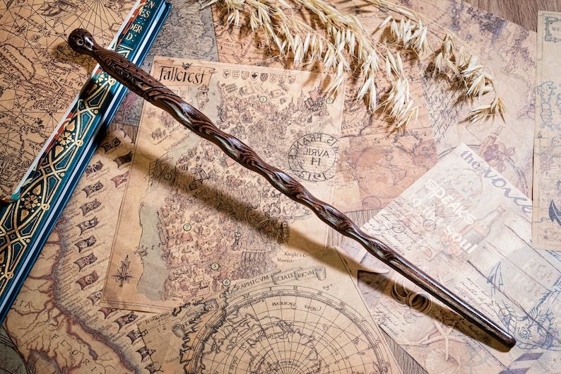 Ron Weasley Wooden Wizard Wand Handcarved Wands Handmade Etsy