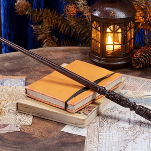 Severus Snape Wood witch wand, hand-carved, Handmade Wooden Magic Wand | Witch's Wand | Magical, Unique Magic harrypotter