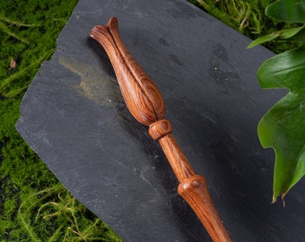 Luna Lovegood Wooden wands, hand-carved wands, The perfect gift for any wizarding enthusiast