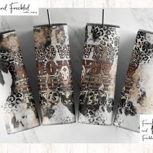 Howdy, Wild Animals Tumbler
