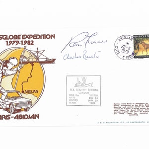 Transglobe Expedition 1979/82 Cover signed by Sir Ranulph Fiennes and others