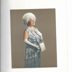 Koningin Elizabeth, de koningin-moeder, gesigneerde kerstkaart 1965