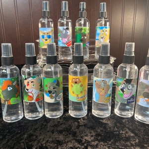 fursuit spray fragrance cleaner disinfectant spray  comes in multiple sizes and sense