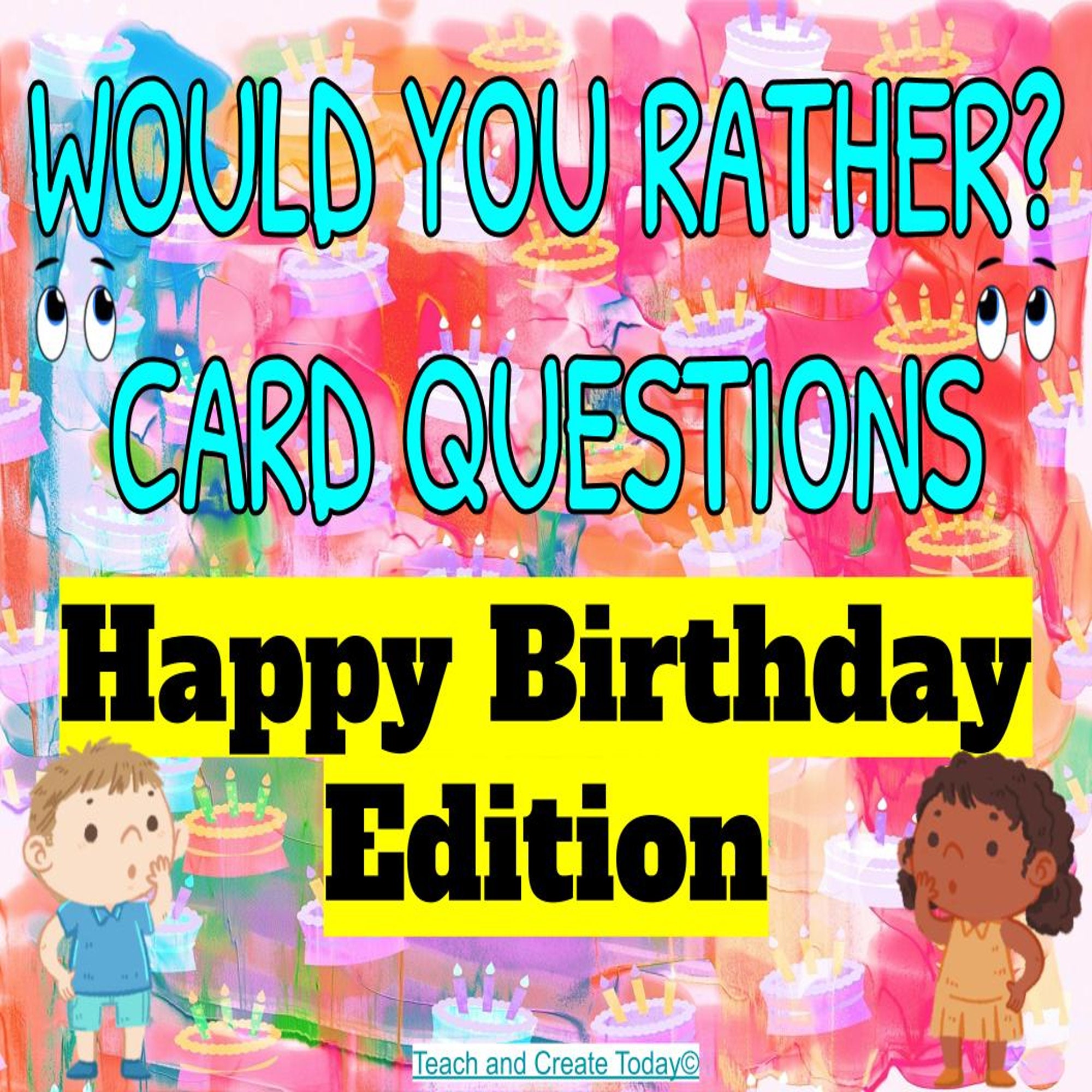 100+ Free & Fun Would You Rather Questions for Kids [Free Printable PDF  Cards]