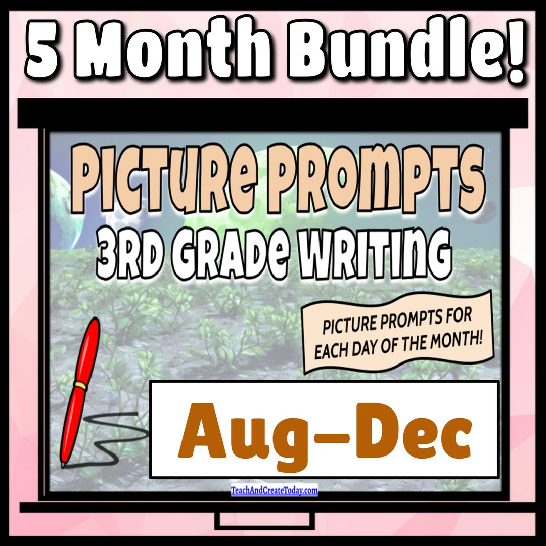 3rd Grade Teaching Resource Writing Picture Prompts & Story Starters ...