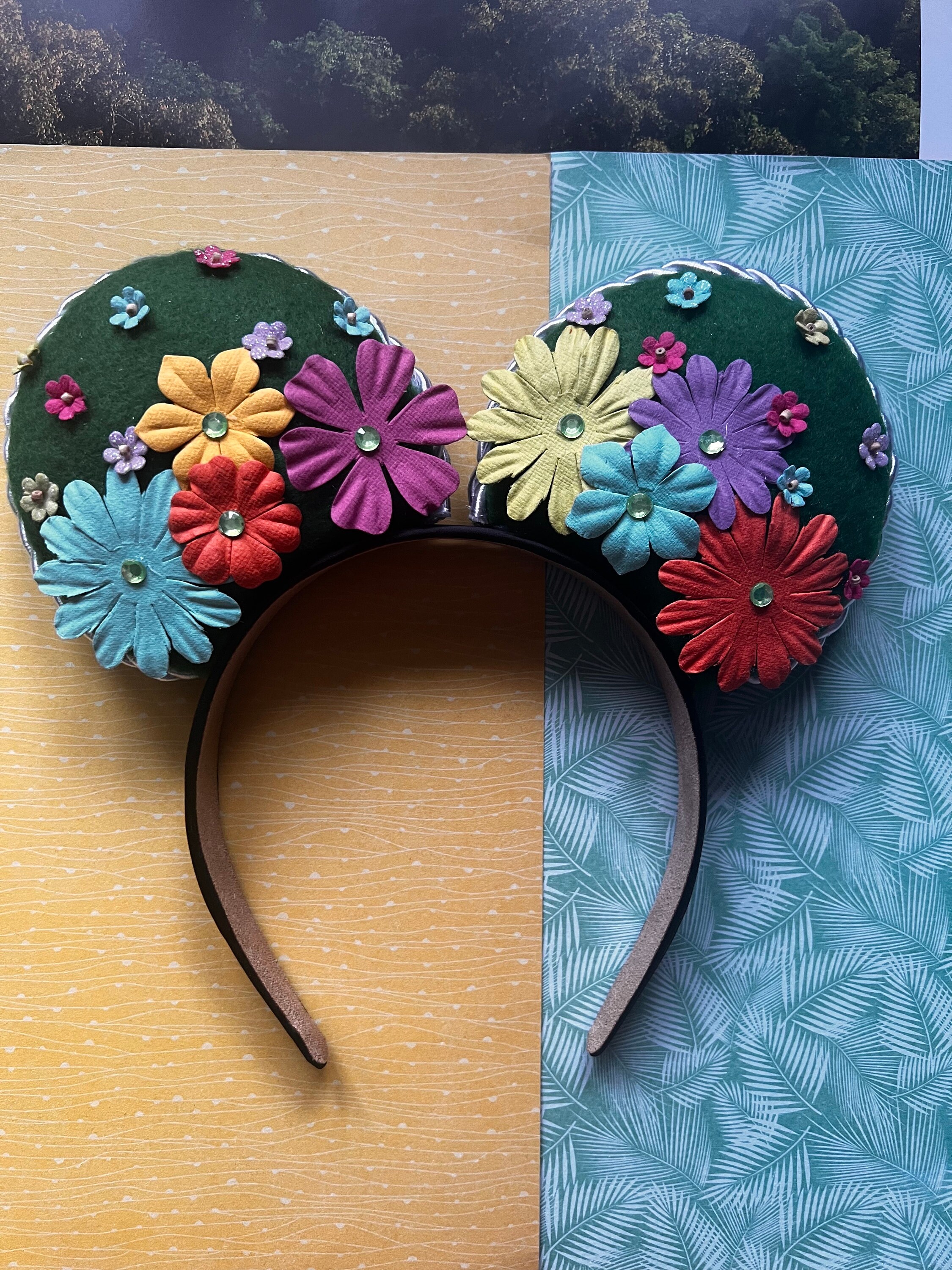 Te Fiti Moana Inspired Mickey Mouse Ears Headband - Etsy display picture 2
