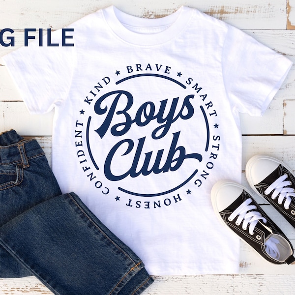 Boys Club SVG/PNG BUNDLE, niño pequeño svg, niños svg, niños moda svg, camiseta para niños svg